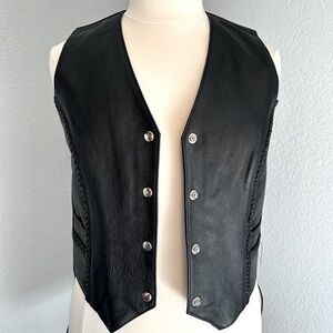 First Classics Women’s Leather Vest NWT